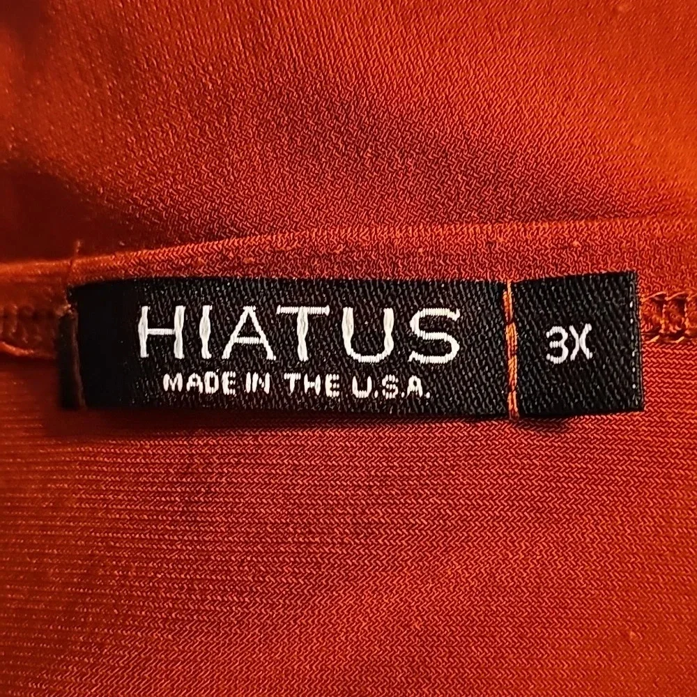 Hiatus Rust/Brown Cross-over Top - Picture 4 of 5